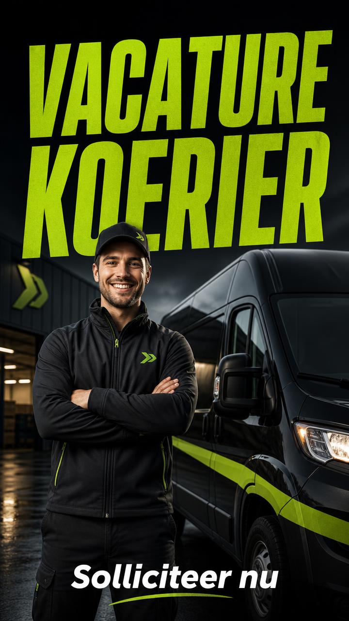 Vacature Koerier: rijd jij binnenkort met ons mee?
