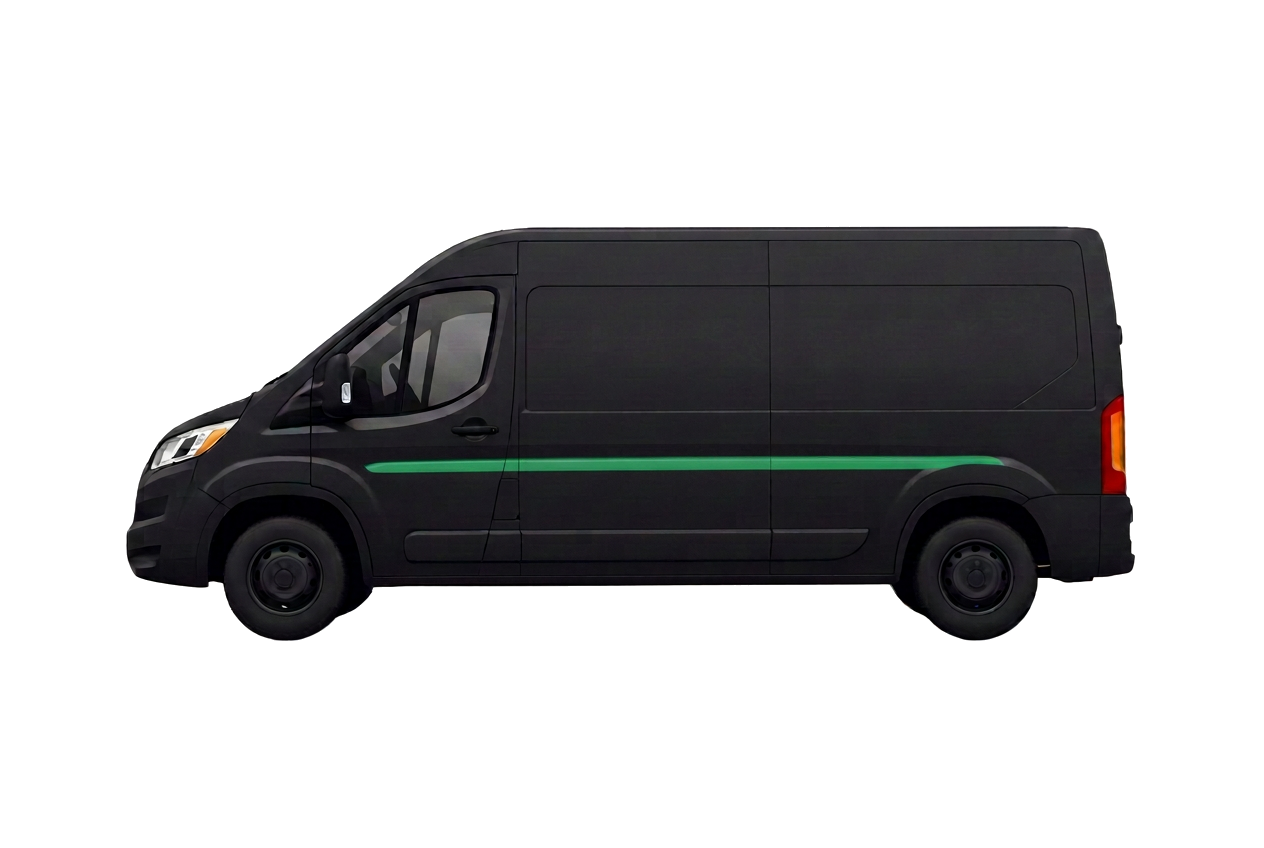 Middelgrote bestelwagen